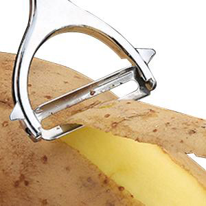 Vegetable, Apple Peelers for kitchen, Fruit, Carrot, Veggie, Potatoes Peeler, Y-Shaped and I-Shaped Stainless Steel Peelers, with Ergonomic Non-Slip Handle & Sharp Blade, Good Sturdy (2PCS)