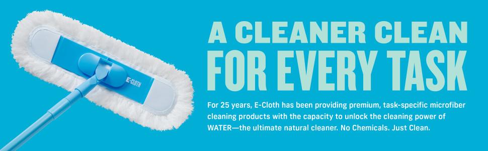 E-Cloth Reusable Paper Towel Replacement Cloth, Premium Microfiber Cleaning Cloths Ideal for Cleaning Up Spills on Countertops, Alternative to Paper Towels, 100 Wash Guarantee, 4 Count