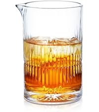 KITESSENSU Cocktail Shaker Set Bartender Kit with Stand | Bar Set Drink Mixer Set with All Essential Accessory Tools: Martini Shaker, Jigger, Strainer, Mixer Spoon, Muddler, Liquor Pourers |Silver