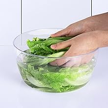 7 in 1 Multifunction Kitchen Gadget set 4L Salad Spinner Vegetable Dryer Grater Slicer