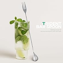 Homestia Cocktail Strainer Set, 5 Piece Gold Stainless Steel Bar Tools - Hawthorne Julep Strainer, Fine Mesh Strainer, Jigger and Spoon for Bartender Professional Drink Mixing Kit