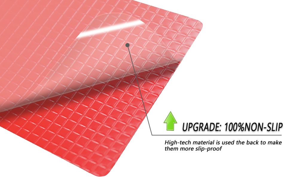 Fotouzy Flexible Plastic Cutting Boards for Kitchen, Upgrade Nonslip Cutting Board Set of 4, BPA-Free, Dishwasher Safe