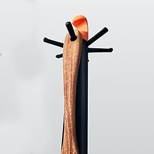 Wooden Spatula Nonstick Turner Acacia Wood, Right Long Handle Flat Frying Spatulas Handmade for Mother Wife Grandma Her Kitchen Gift, Ideal Cookware Utensils for Cooking Eggs, Fish, Pancakes