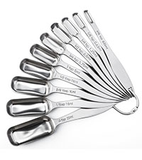 FANGSUN 4 Inch English Muffin Rings, Stainless Steel Crumpet Rings, Tart Rings for Baking, Double Rolled Nonstick Round Cake Ring, Metal Pastry Ring Mold for Dessert Food Making Tool