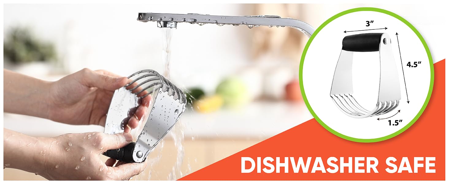 Spring Chef Medium Dough Blender - Stainless Steel Pastry Cutter Tool For Baking w/Thick Sharp Blades - Butter & Dough Cutter - Pastry Blender for Easy Mixing - Dishwasher Safe Kitchen Gadgets - Mint