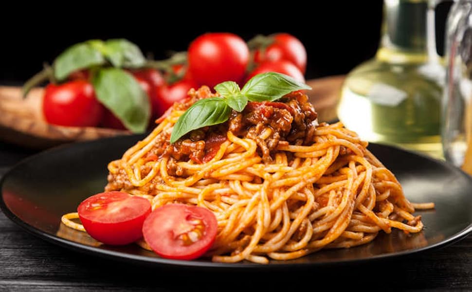 Silicone Pasta Fork, Spaghetti Server, Professional Pasta Server Spoon Heat Resistant Noodle Spoon, Spaghetti Strainer Best Cooking Tools