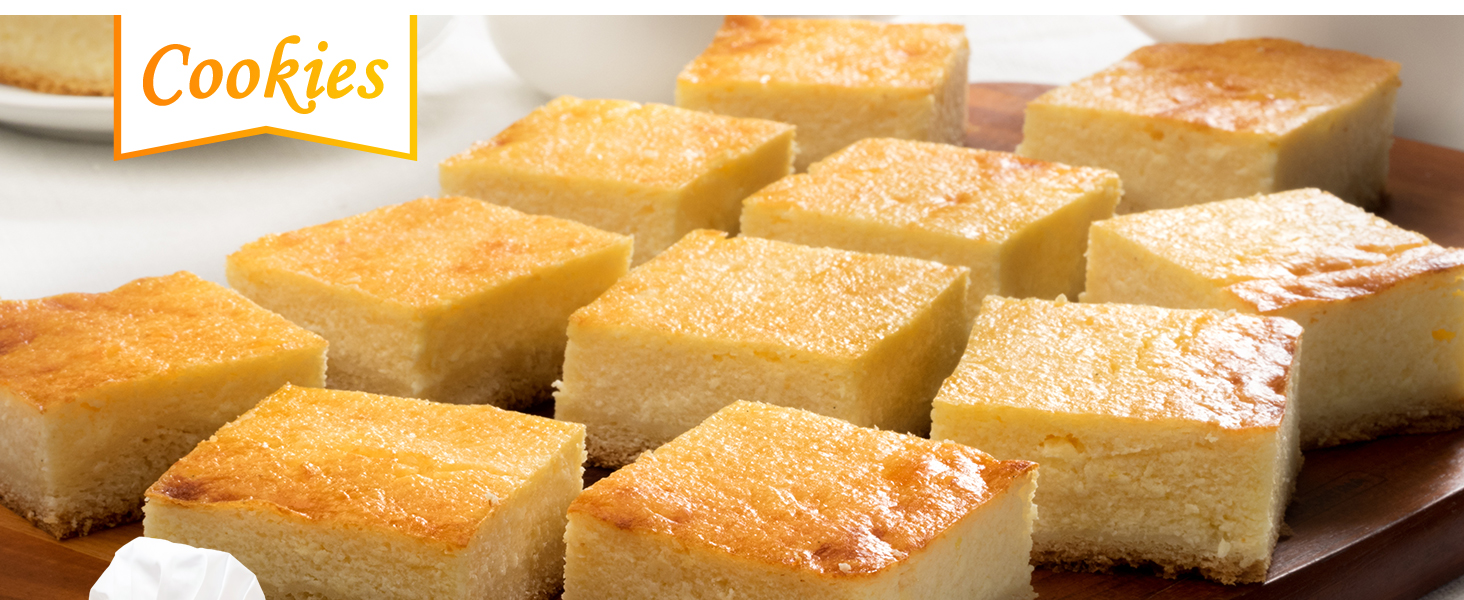 HULISEN Square Biscuit Cutter Set (4 Pieces/Set), Stainless Steel Cookies Cutter with Handle, Professional Baking Dough Tools, Gift Package (Square)