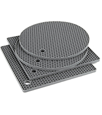 Joyhalo Trivets for Hot Dishes - Hot Pads for Kitchen, Silicone Pot Holders for Hot Pots and Pans, Silicone Mats for Kitchen Countertops, Table, Flexible Easy to Wash and Dry, Grey