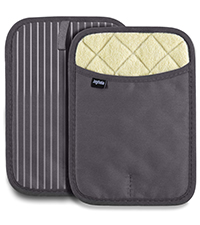 Joyhalo Trivets for Hot Dishes - Hot Pads for Kitchen, Silicone Pot Holders for Hot Pots and Pans, Silicone Mats for Kitchen Countertops, Table, Flexible Easy to Wash and Dry, Grey