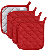 Joyhalo Trivets for Hot Dishes - Hot Pads for Kitchen, Silicone Pot Holders for Hot Pots and Pans, Silicone Mats for Kitchen Countertops, Table, Flexible Easy to Wash and Dry, Grey