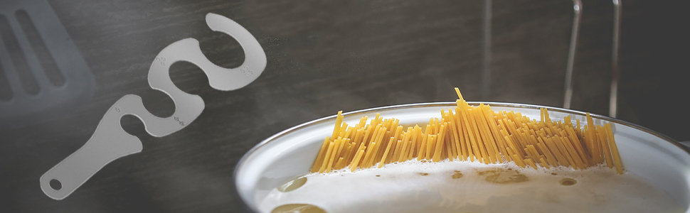 Spaghetti Pasta Measurer Tool with 4 Serving, Stainless Steel Spaghetti Measure Portion Control Gadgets for Kitchen Cooking Tool