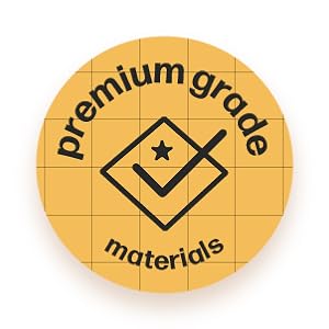 Hans Grill Pizza Cutting Board and Pizza Cutter Rocker Blade Gift Set Professional Stainless Steel Food Slicer with 13.5