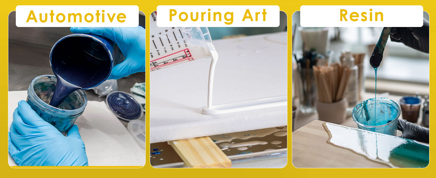 TCP Global 20 oz. (600ml) Graduated Plastic Mixing Cups - Box of 25 - Disposable Plastic Measuring Cups for Liquids, Paints, Resin, Epoxy, Art, Kitchen - Ratios 2-1, 3-1, 4-1 ML