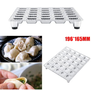 Dumpling Mould, Stainless Steel Ravioli Maker Pelmeni Maker 30 Holes Dumpling Maker Effortless Time Saving Dumpling Making