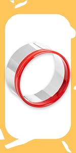 3-Piece Dog Bone Cookie Cutters Set - Dog Treats Cutters, Bone Shapes, 2.4