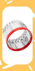 3-Piece Dog Bone Cookie Cutters Set - Dog Treats Cutters, Bone Shapes, 2.4