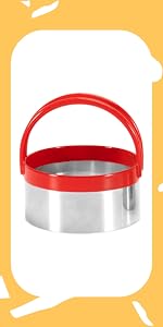 3-Piece Dog Bone Cookie Cutters Set - Dog Treats Cutters, Bone Shapes, 2.4