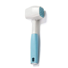 Cast Stainless Steel Meat Tenderizer - Heavy Duty Dishwasher Safe Hammer Mallet Tool & Chicken Pounder