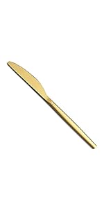 Gold Cooking Utensils Set, Berglander Stainless Steel 13 Pieces Kitchen Utensils Set With Titanium Gold Plating, Kitchen Tools Set With Utensil Holder, Dishwasher Safe, Easy to Clean