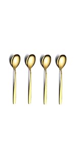Gold Cooking Utensils Set, Berglander Stainless Steel 13 Pieces Kitchen Utensils Set With Titanium Gold Plating, Kitchen Tools Set With Utensil Holder, Dishwasher Safe, Easy to Clean