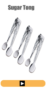 8PCS Silicone Mini Tongs, 5Inch Hand Shape Food Tongs, Colourful Small Kids Tongs for Serving Food, Ice Cube, fruits, Sugar, Barbecue by Sunenlyst (Palm sharp)