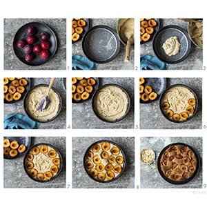 MASSUGAR Springform Pan 4 Pack 4-Inch Mini Cake Pan with 50 Pcs Parchment Paper Liners, Nonstick Leakproof Cheesecake Pan for Mini Cheesecakes Pizzas and Quiches