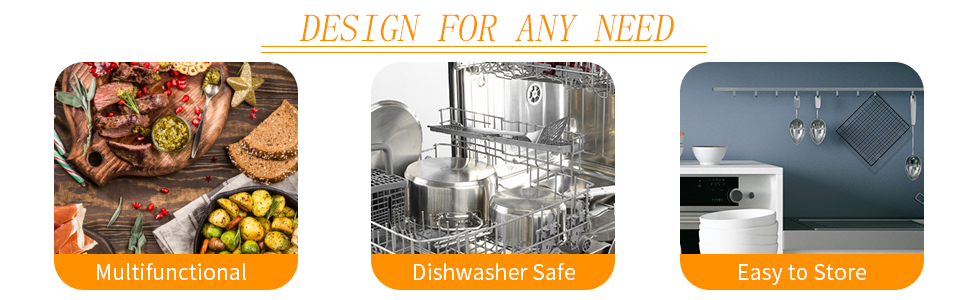 Lamoutor 2Pcs Metal Kitchen Baking Cooling Rack Square Wire Cooling Rack for Cake and Meat 10 x 11 inches (Black)