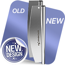 KitchenStar 18-Inch Pizza Cutter Rocker Blade - Sharp Stainless Steel Slicer Knife, Protective Cover, Dishwasher Safe, Extra Large - Commercial Pizza Oven Accessories