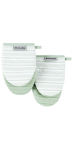 KitchenAid Albany Kitchen Towel 4-Pack Set, Blue Willow/White, 16