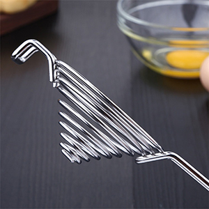 CAMKYDE Egg Separator Food Grade Stainless Steel Egg Yolk White Separation Tool, Set of 2 (Blue)