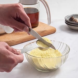 20-Piece Measuring Cups and Spoons Set, Nesting Stainless Steel Measuring Cups Spoons with Plastic Measuring Cup for Dry and Liquid Ingredients, Kitchen Cooking & Baking Gadgets