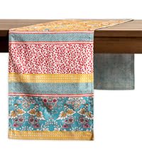 Maison d' Hermine Placemats Set of 4 100% Cotton Washable Cloth Place Mats Reusable Table Mats for Kitchen Dining Party Wedding Easter Decorations Spring/Summer (Marquise, 13