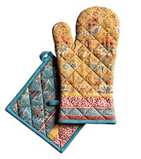 Maison d' Hermine Placemats Set of 4 100% Cotton Washable Cloth Place Mats Reusable Table Mats for Kitchen Dining Party Wedding Easter Decorations Spring/Summer (Marquise, 13