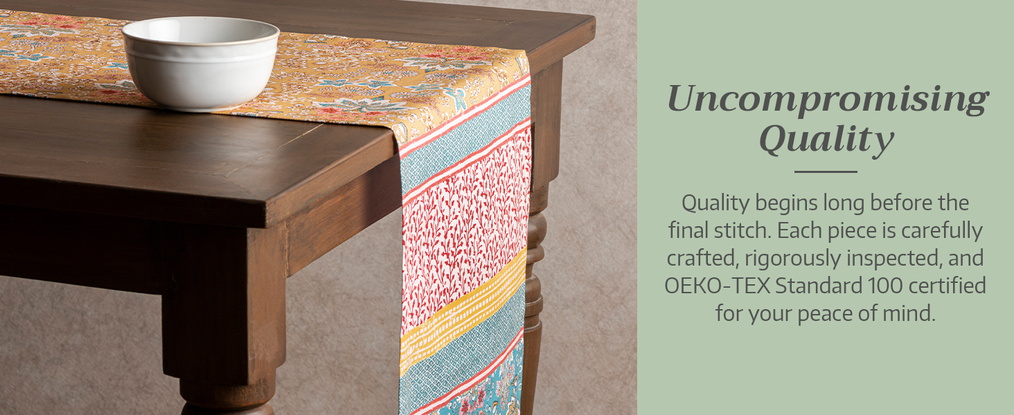 Maison d' Hermine Placemats Set of 4 100% Cotton Washable Cloth Place Mats Reusable Table Mats for Kitchen Dining Party Wedding Easter Decorations Spring/Summer (Marquise, 13