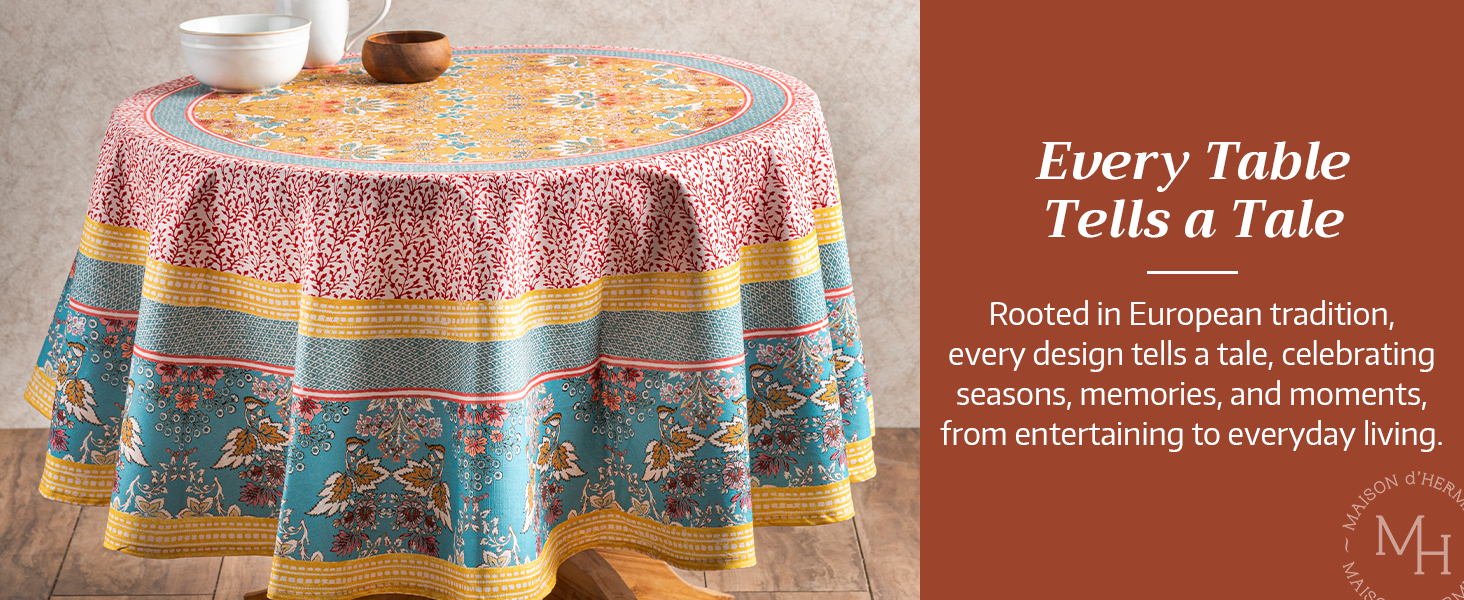 Maison d' Hermine Placemats Set of 4 100% Cotton Washable Cloth Place Mats Reusable Table Mats for Kitchen Dining Party Wedding Easter Decorations Spring/Summer (Marquise, 13