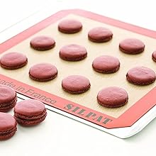 Silpat Premium Non-Stick Silicone Baking Mat, 3/4 Sheet, Cream