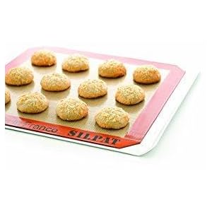 Silpat Premium Non-Stick Silicone Baking Mat, 3/4 Sheet, Cream