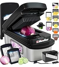 Mueller The Real Original Pro Chopper since 2013 Vegetable Chopper Mandoline Slicer, 8 Blade Food Veggie Chopper Onion Vegetable Cutter with Container, Kitchen Gadgets & Essentials, (10 in 1)
