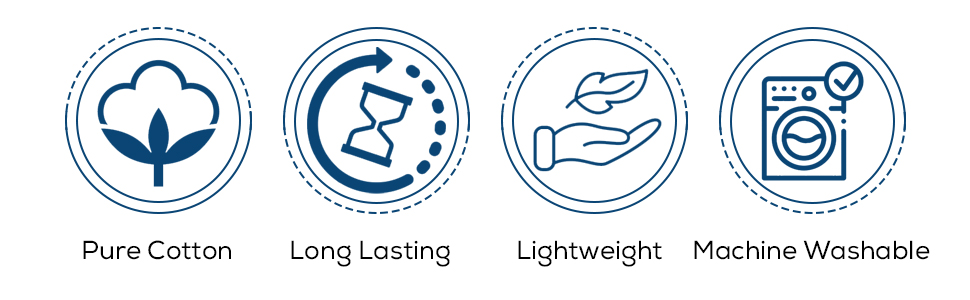 Simpli-Magic Flour Sack Kitchen Towels 24