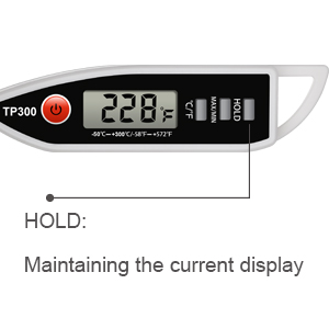 Meat Food Thermometer, Digital Candy Cooking Thermometer, Kitchen Cooking Thermometer Instant Read for BBQ Grill, Oil, Milk, Bath Water, Deep Fry, Candle Temperature