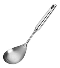 TBWHL Multi-functional Hot Pot Fat Skimmer Spoon - Stainless Steel Fine Mesh Food Strainer for Skimming Grease and Foam DIA 3.1