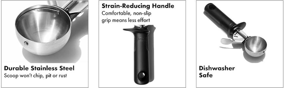 OXO Good Grips Classic Swipe Ice Cream Scoop