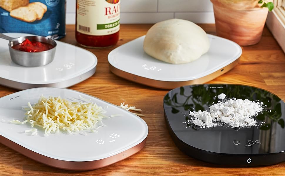 ZWILLING Enfinigy Digital Kitchen Food Scale, Max Weight 22lbs, Grams & Ounces, .1-gram Accuracy, Black