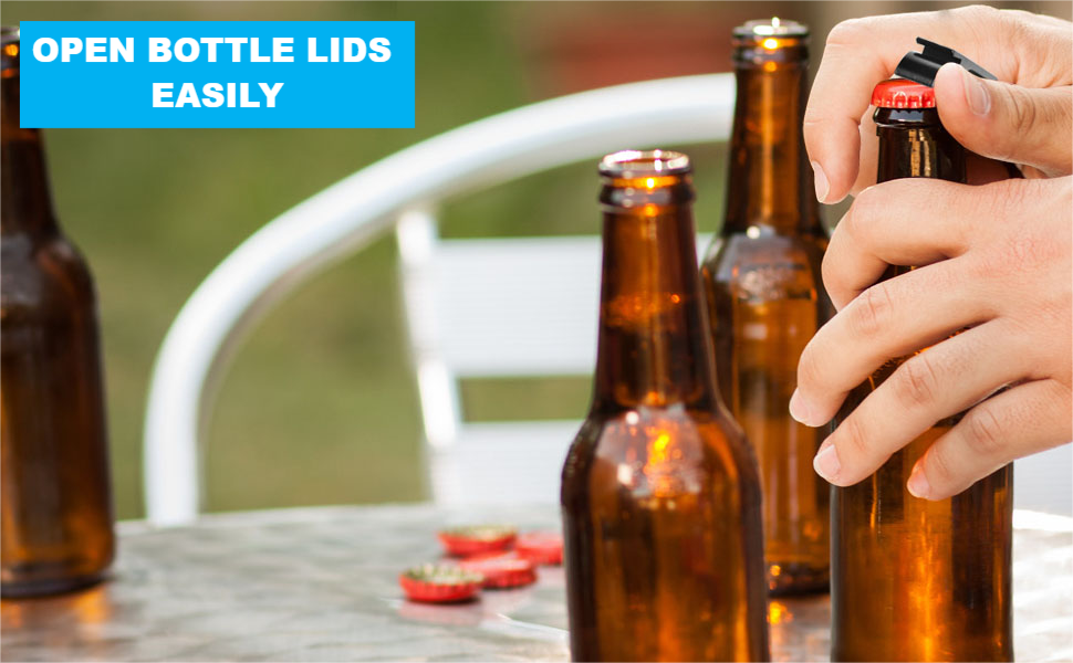 Mcyye 6PCS Colorful Mcyye Beer Bottle Openers, Premium Metal Keychain Bottle Opener, Beverage Bottle Opener for Men, Women, Small and Practical, Easy to Carry, Open the Lids of Beer Bottle Easily