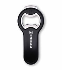 KITCHENDAO 2 in 1 Magnetic Beer Bottle Opener for Fridge and RV with Cap Catcher - Pop Can Soda Can Opener, Stick to Refrigerator for Easy Storage with Magnet, Gift for Men Husband Father