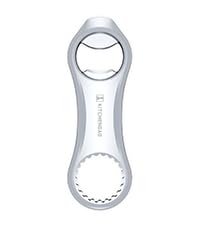 KITCHENDAO 2 in 1 Magnetic Beer Bottle Opener for Fridge and RV with Cap Catcher - Pop Can Soda Can Opener, Stick to Refrigerator for Easy Storage with Magnet, Gift for Men Husband Father