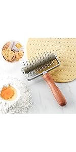 Lattice Roller Cutter, Pie Pizza Cookie Dough Roller Lattice Household Baking Pastry Tools(Plastic lattice cutter)