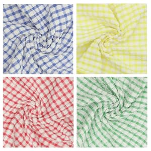 Cotton Cleaning Rags Terry Dish Cloths for Washing Dishes, Set of 8 Dish Rags for Cleaning, Light and Soft Dish Towels for Kitchen Drying Dishes, 11.8 Inch x 11.8 Inch (Mix Color)