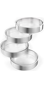 Quarter Sheet Pan with Cooling Rack Set [2 Baking Sheets + 2 Baking Racks], CEKEE Stainless Steel Cookie Sheets for Baking and Wire Rack - Rust & Warp Resistant & Nonstick, Size 12 x 9.8 x 1 Inch