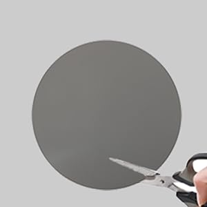 Silicone Baking Mat 12 Inch, Non Stick Microwave Turntable Mat for Kitchen, Multi-Purpose Heat Resistant Oven Mat 2 Pack (Gray)